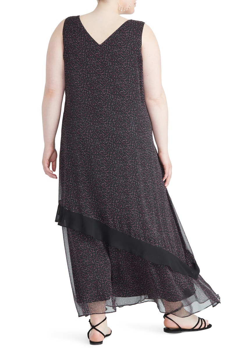 RACHEL Rachel Roy Leta Off the Shoulder Long Sleeve Ruffle Dress, Alternate, color,