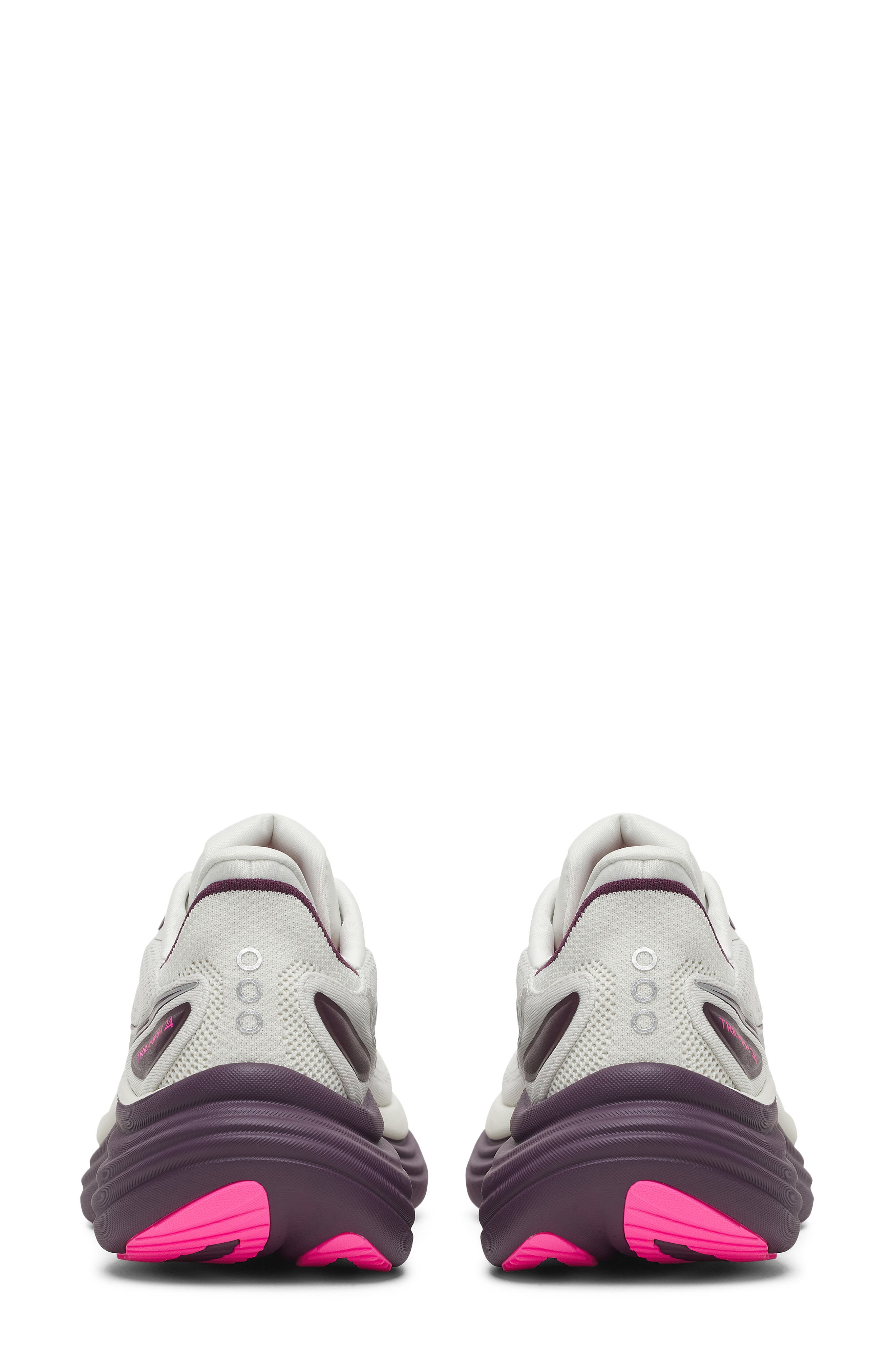 Triumph 24 Running Shoe, Alternate, color, QUARTZ/ EGGPLANT