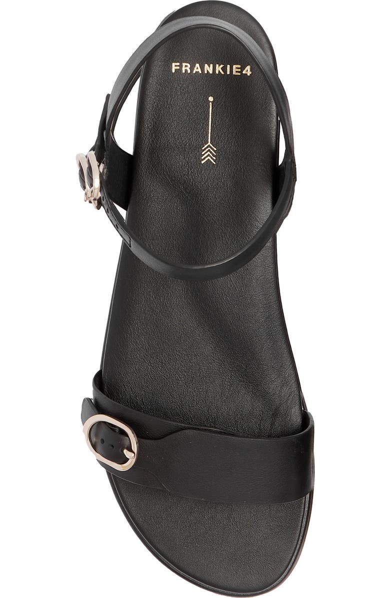 FRANKIE4 Bree Ankle Strap Sandal, Alternate, color, Black