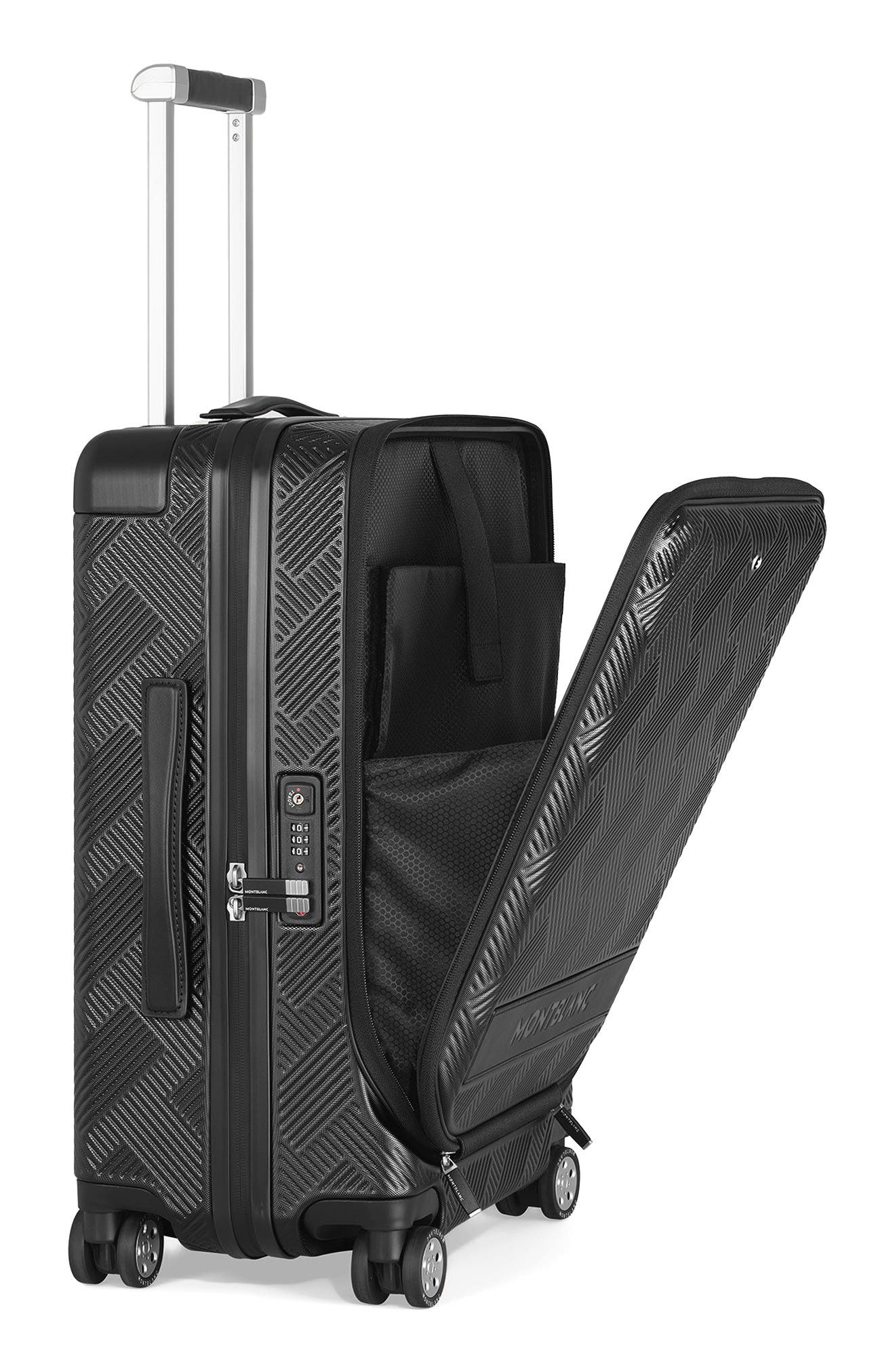 Montblanc Extreme 3.0 22-Inch Carry-On Roller, Alternate, color, Black
