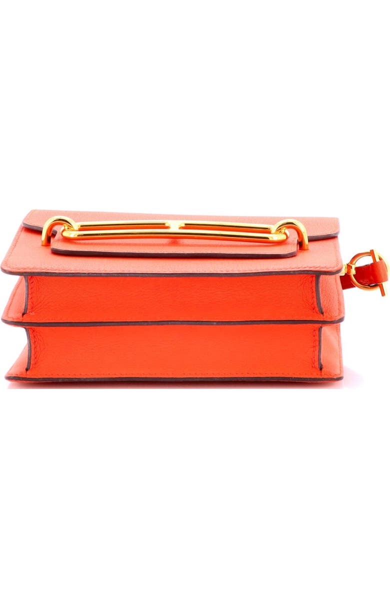 Pre-Owned Hermes Roulis Bag Evercolor 18, Alternate, color, Orange Poppy