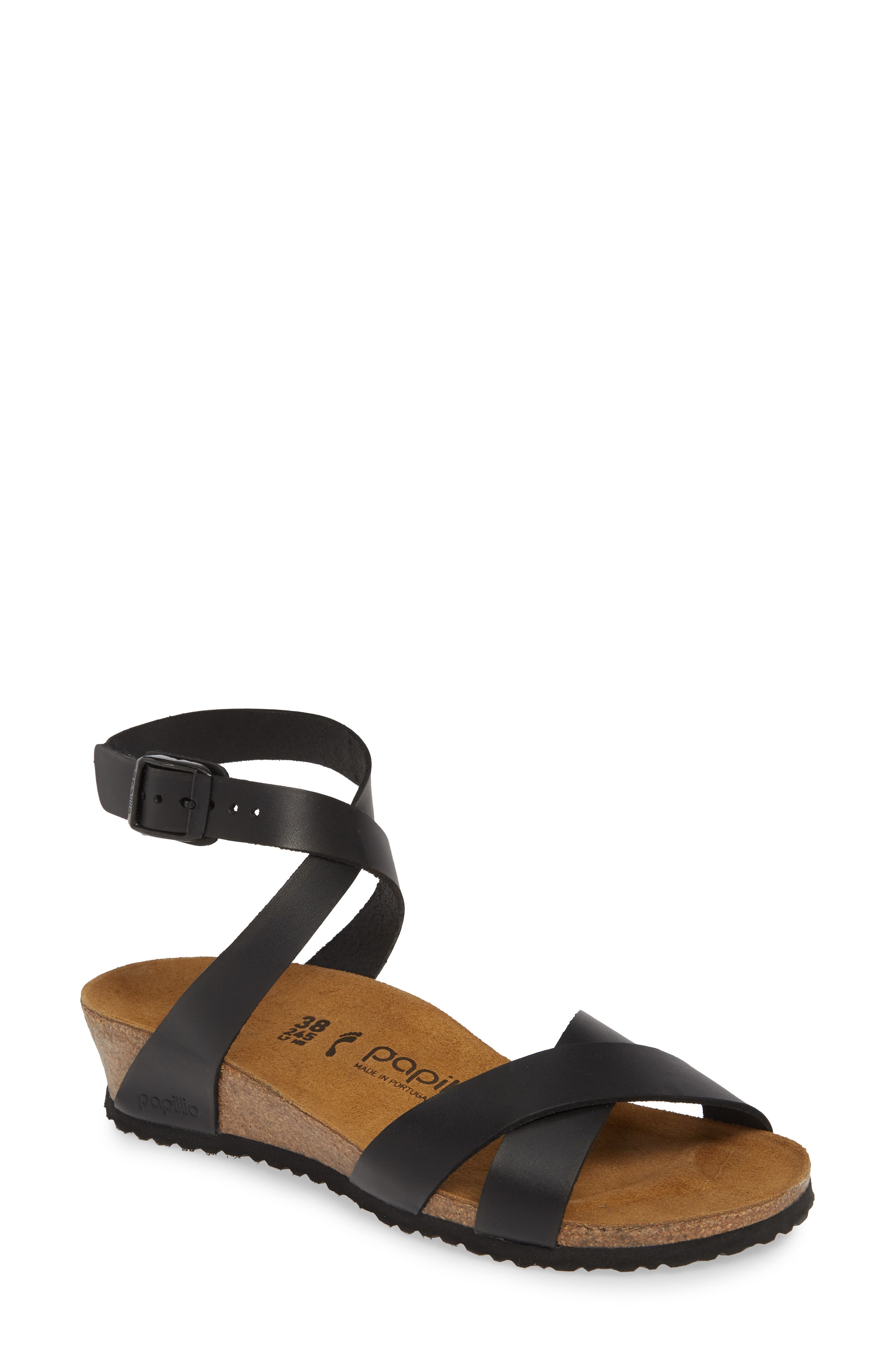 Birkenstock Lola Wedge Sandal - Discontinued, Main, color, 