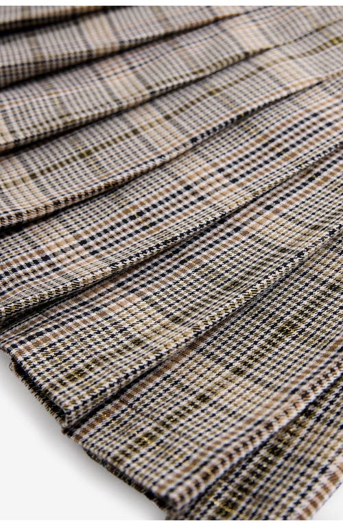 NEXT NEXT KIDS' GLEN PLAID PLEATED SKIRT