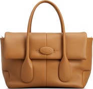 Tod's Small Di Leather Flap Tote