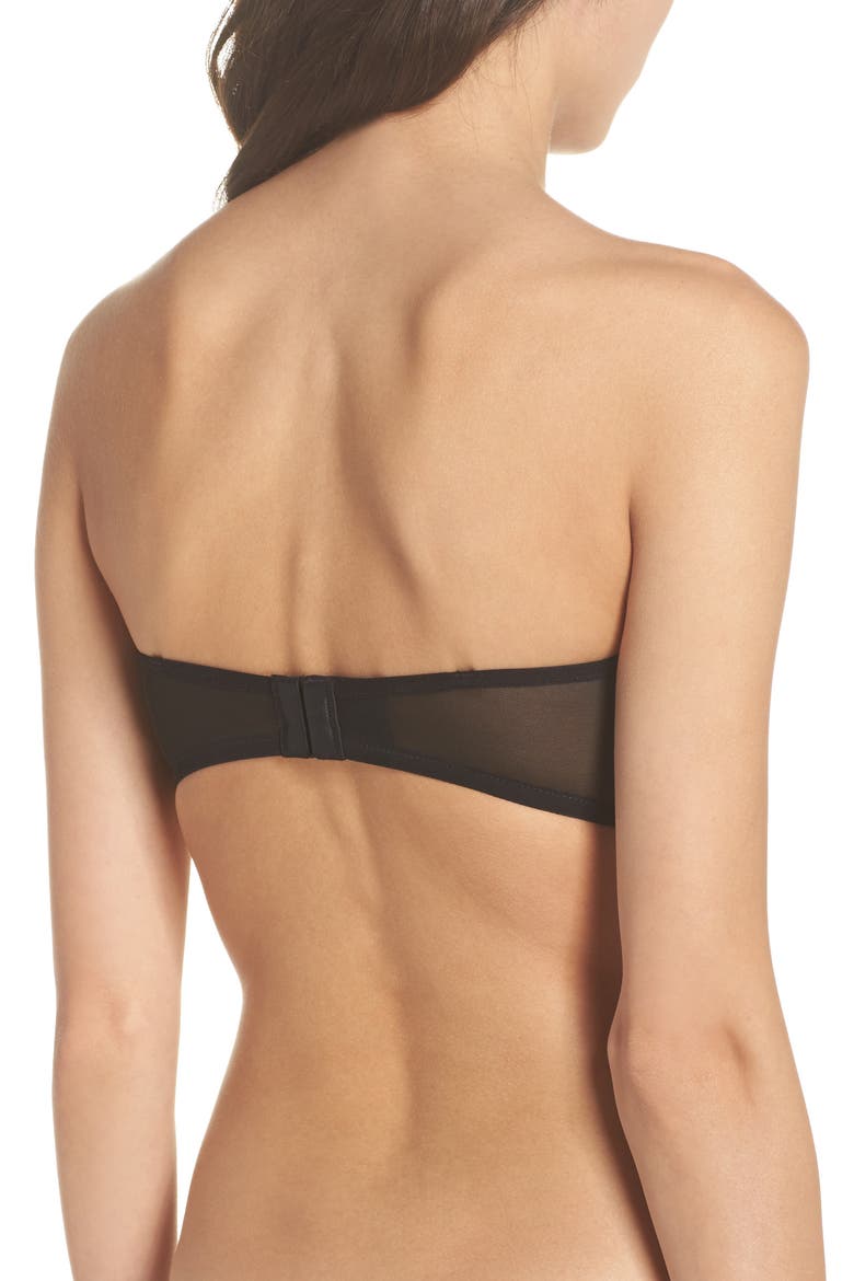 Edie Bandeau Bralette, Alternate, color, TRUE BLACK
