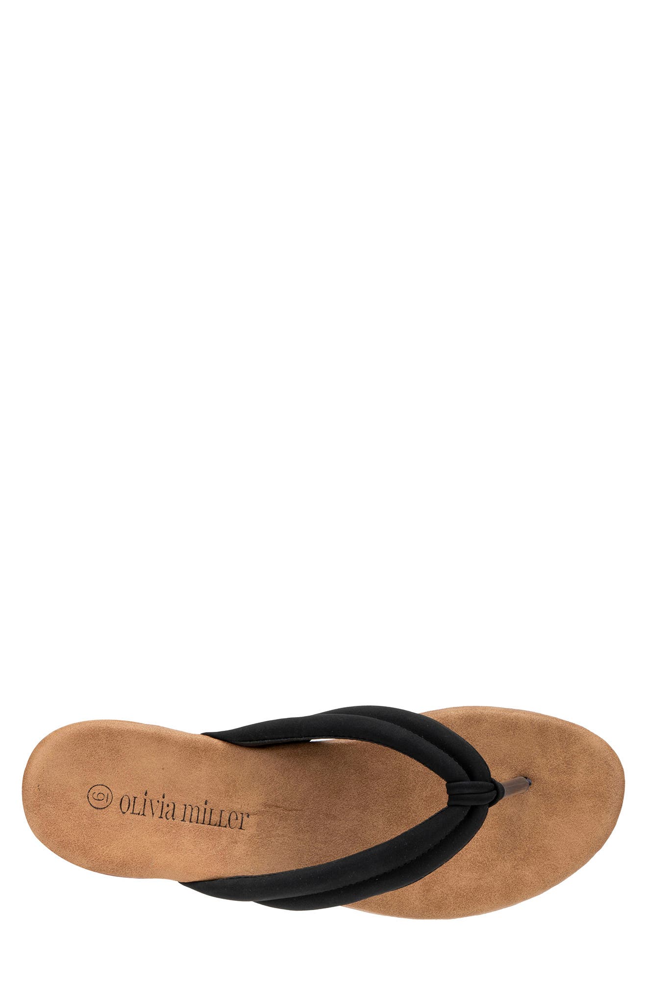 OLIVIA MILLER Caye Thong Block Heel Sandal, Alternate, color, 