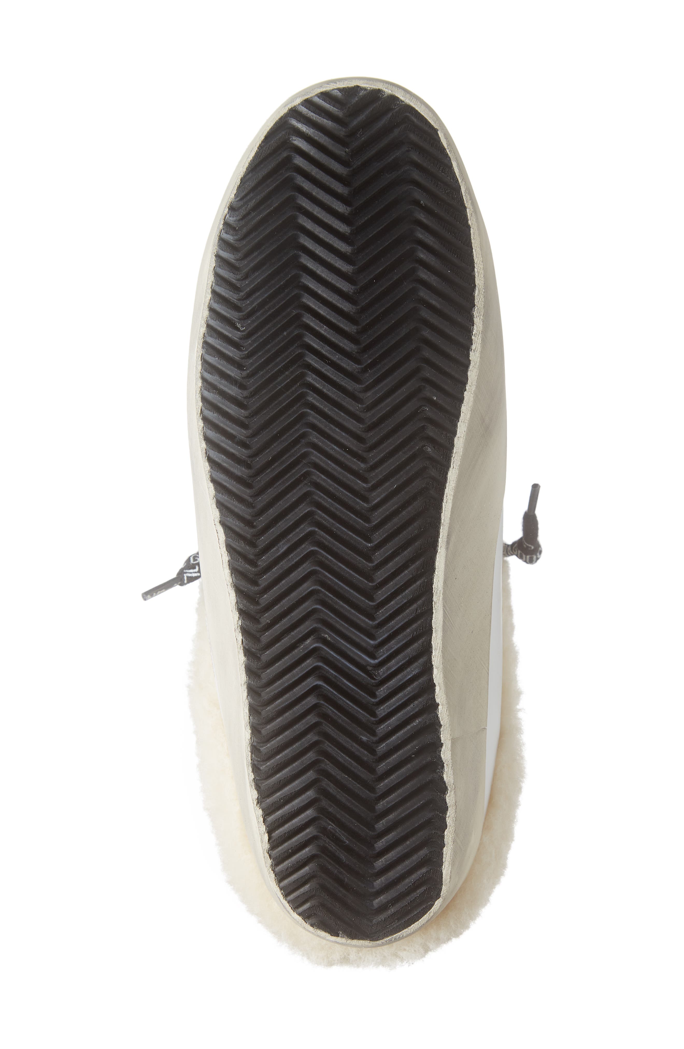 Golden Goose Genuine Shearling Trim Mule, Alternate, color, 