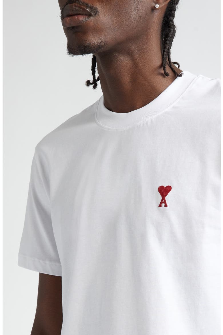Ami de Coeur Organic Cotton T-Shirt, Alternate, color, WHITE