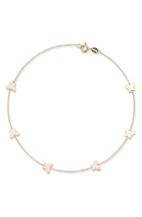 Butterfly Charm Bracelet