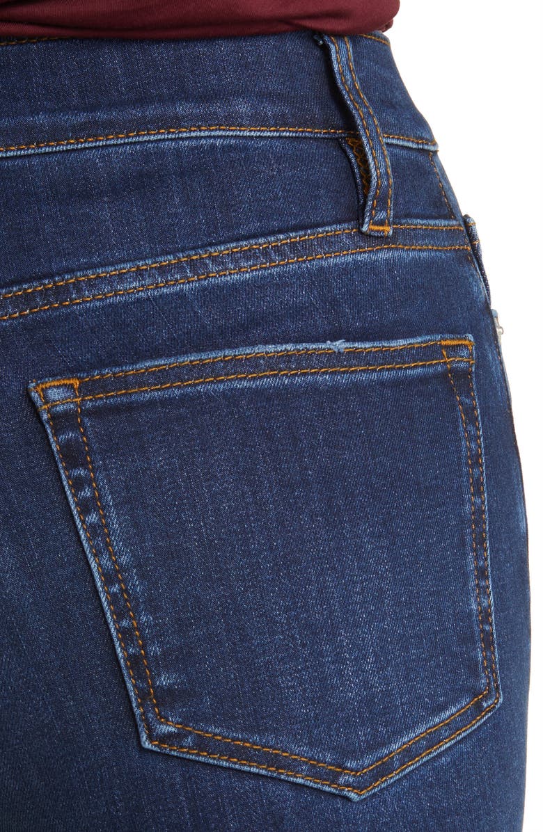 FRAME Le High Straight Leg Long Jeans, Alternate, color, Majesty