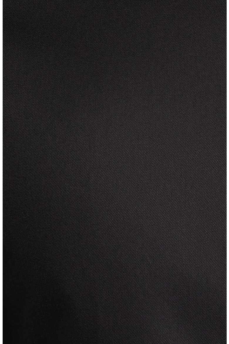 Luxury Slim Fit Non-Iron Dress Shirt, Alternate, color, BLACK