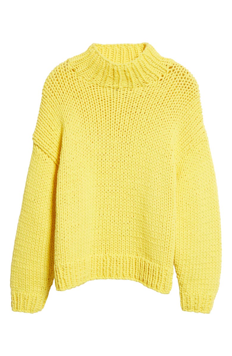 Tory Sport by Tory Burch Tory Sport Chunky Hand Knit Sweater, Alternate, color, 