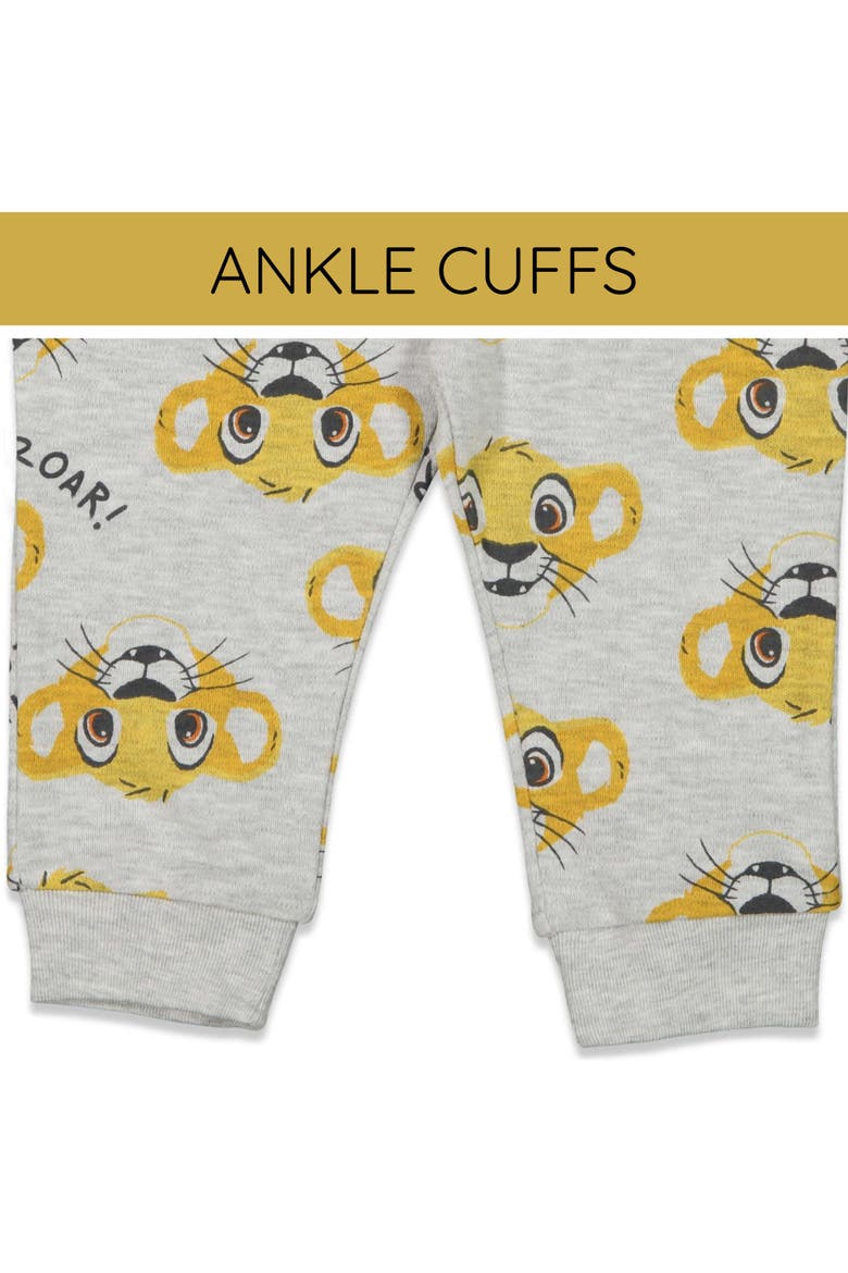 Lion King 2-Pack Jogger Pants, Alternate, color, Simba Grey Charcoal