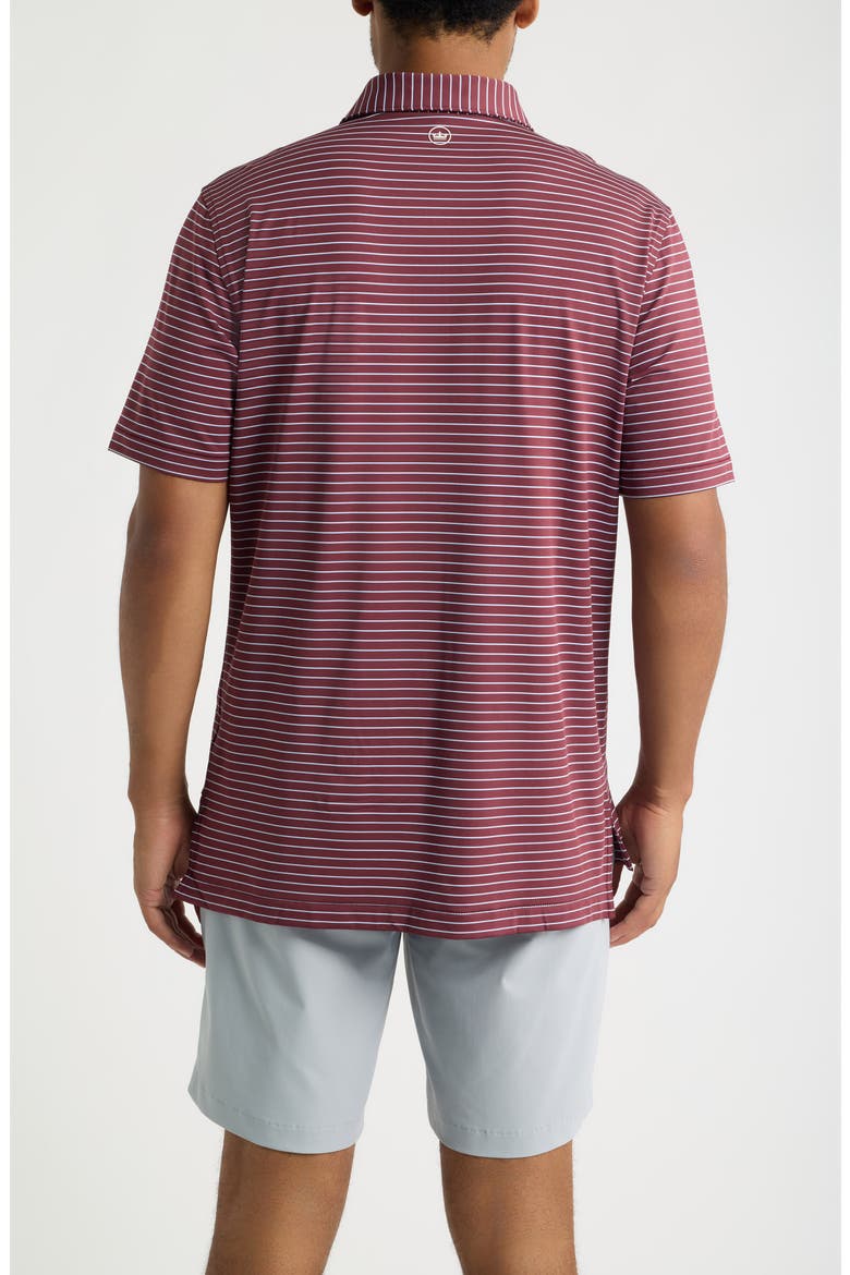 Winston Summer Comfort Performance Jersey Polo, Alternate, color, BORDEAUX