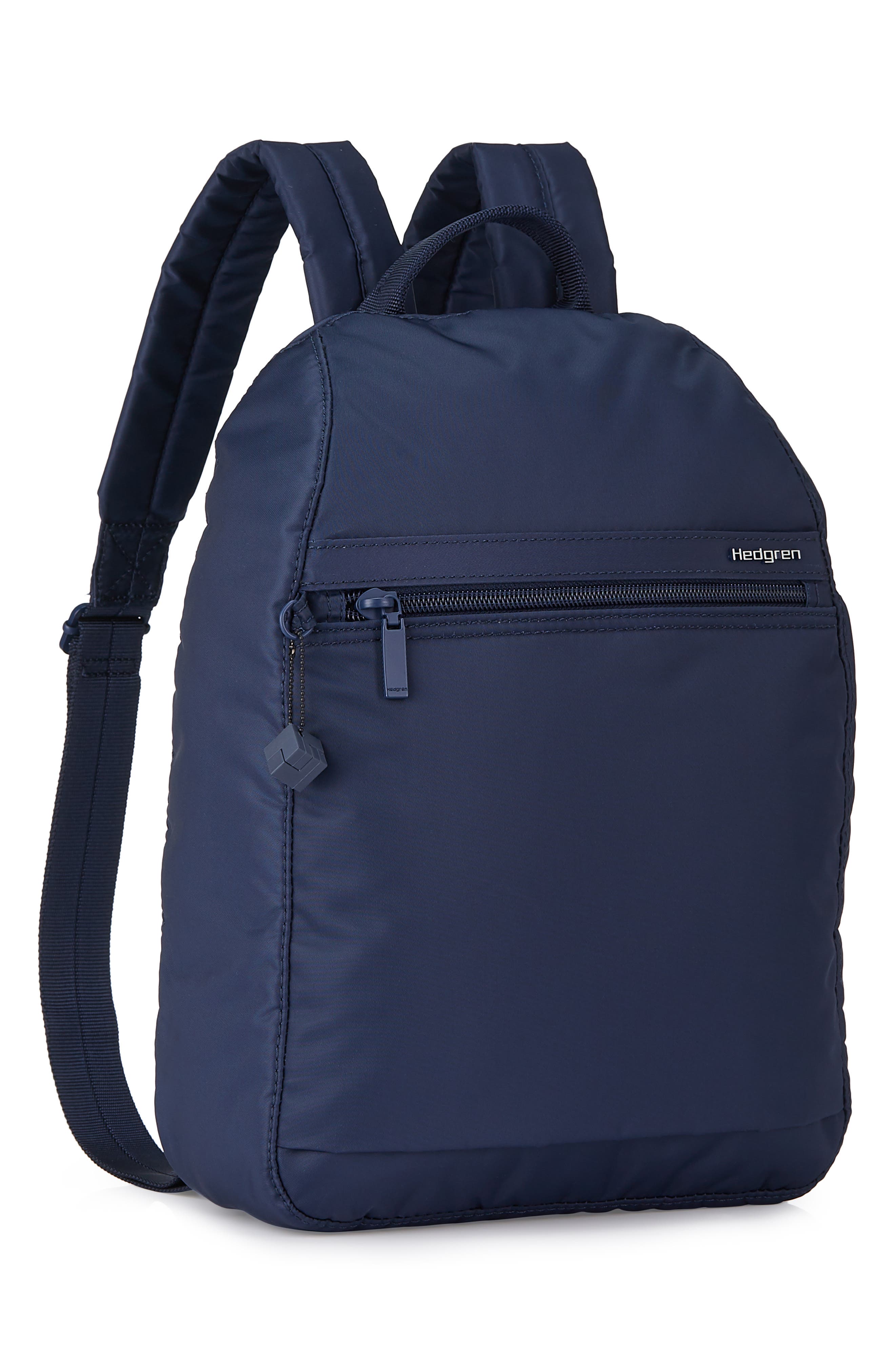 Large Vogue Water Repellent RFID Backpack, Alternate, color, TOTAL ECLIPSE