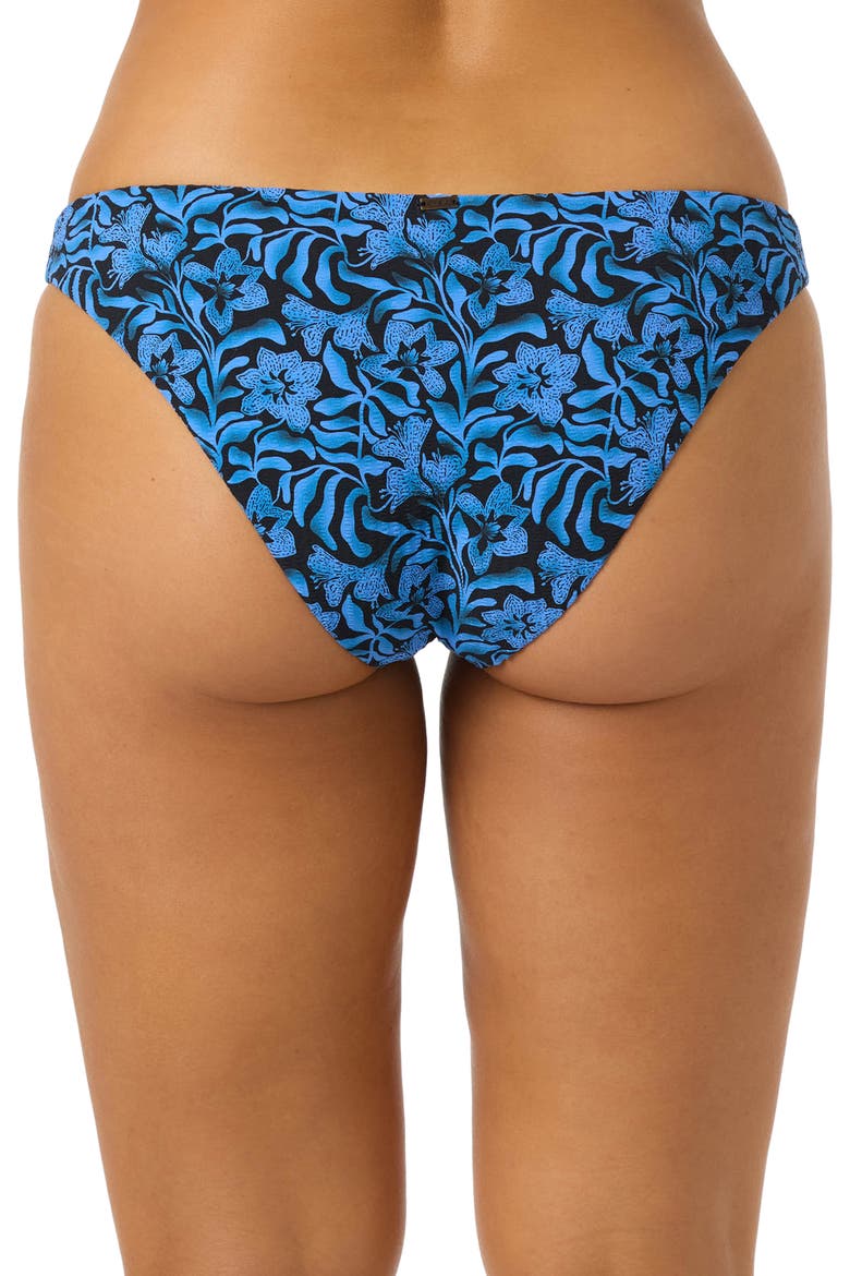 OG Rockley Seersucker Hipster Bikini Bottoms, Alternate, color, BLACK