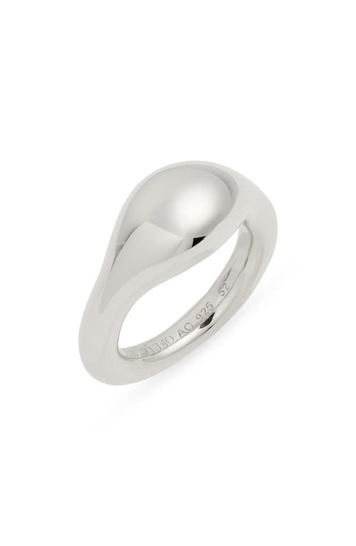 Lie Studio Lié Studio The Chloe Ring In Silver