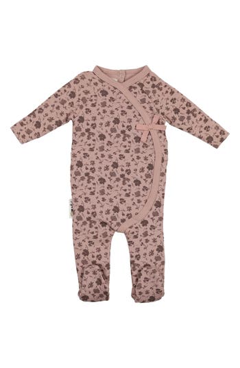 Maniere Manière Fall Floral Footie In Multi