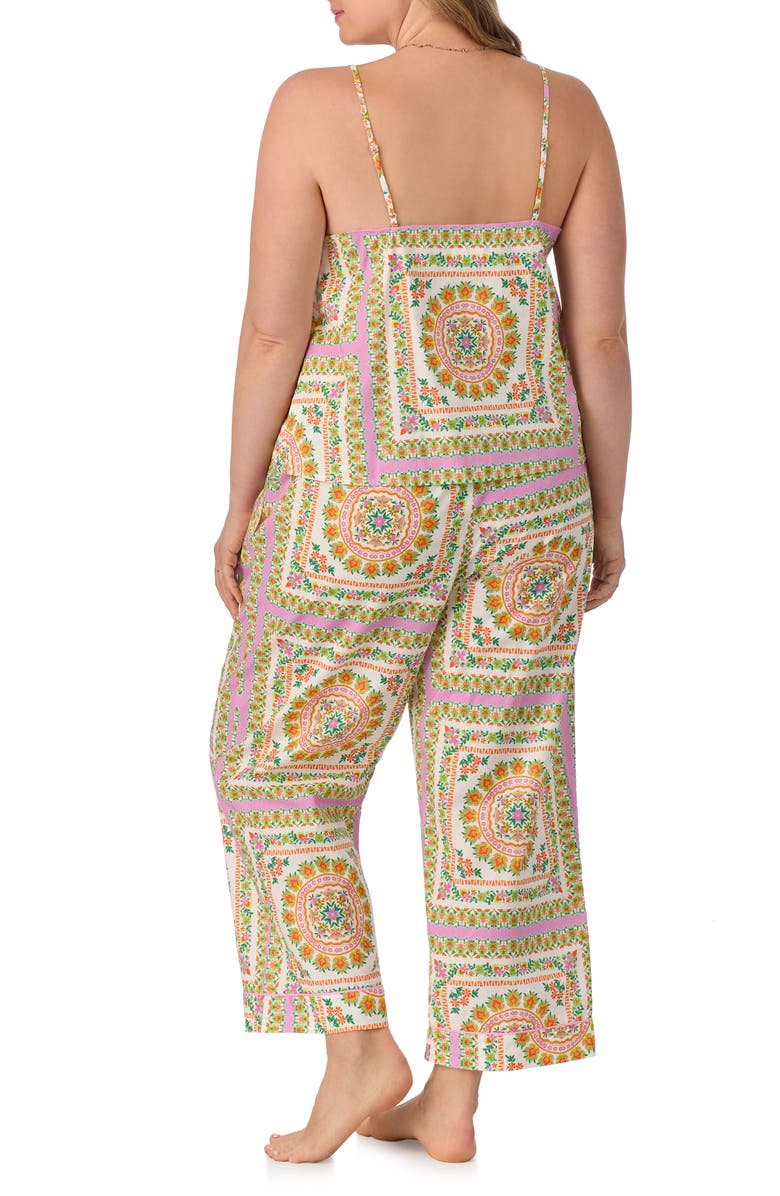 BedHead Pajamas Print Organic Cotton Crop Pajamas, Alternate, color, 