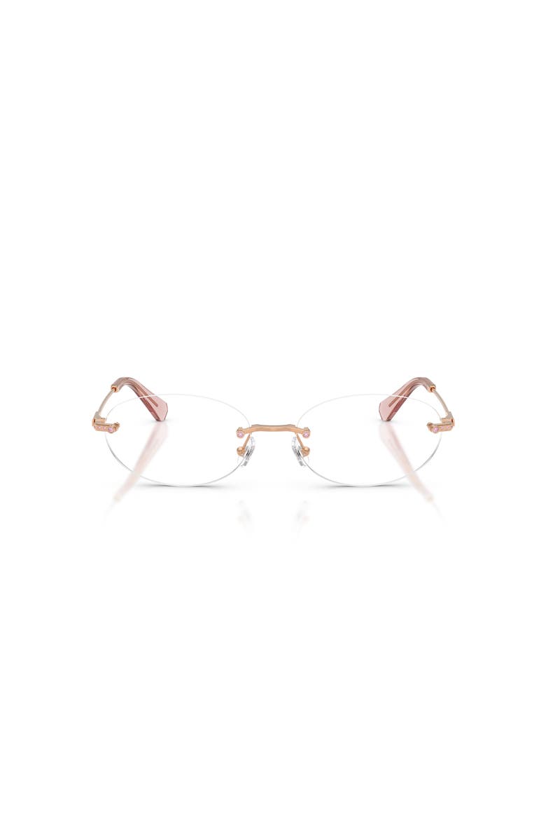 54mm Oval optical glasses, Alternate, color, Pink