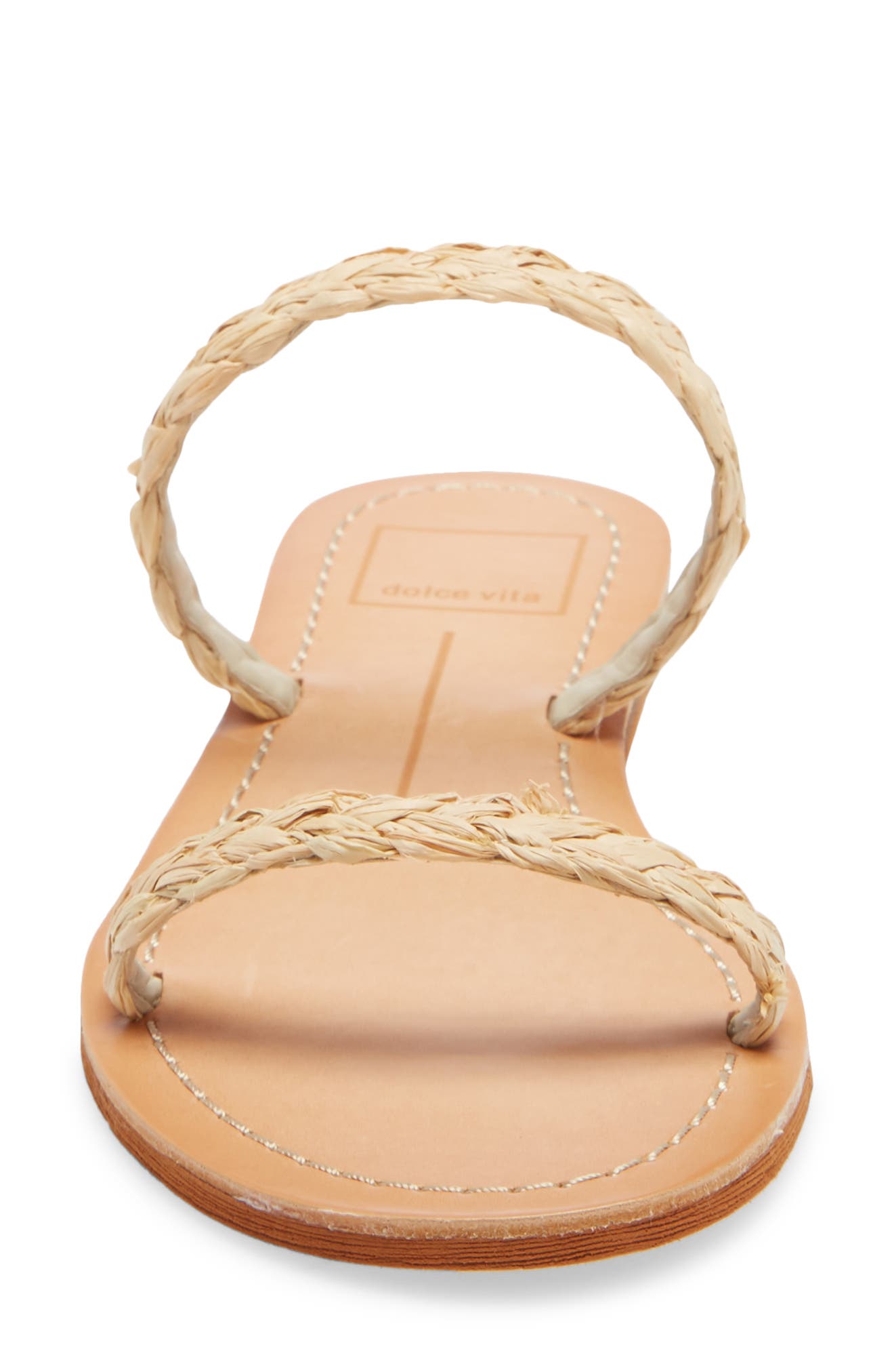 Darla Slide Sandal, Alternate, color, LIGHT NATURAL