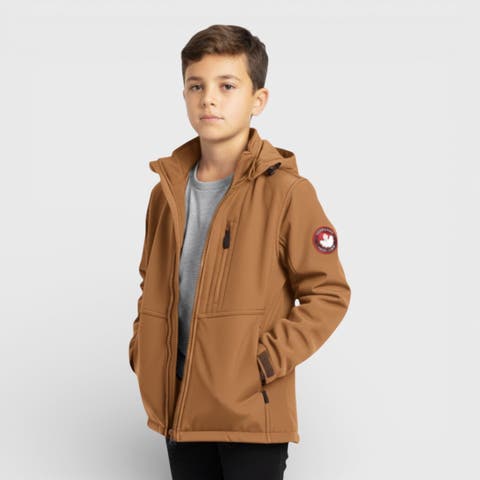 Boys'  Softshell Hooded Jacket