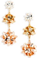 Leith Gift Bow Tiered Drop Earrings