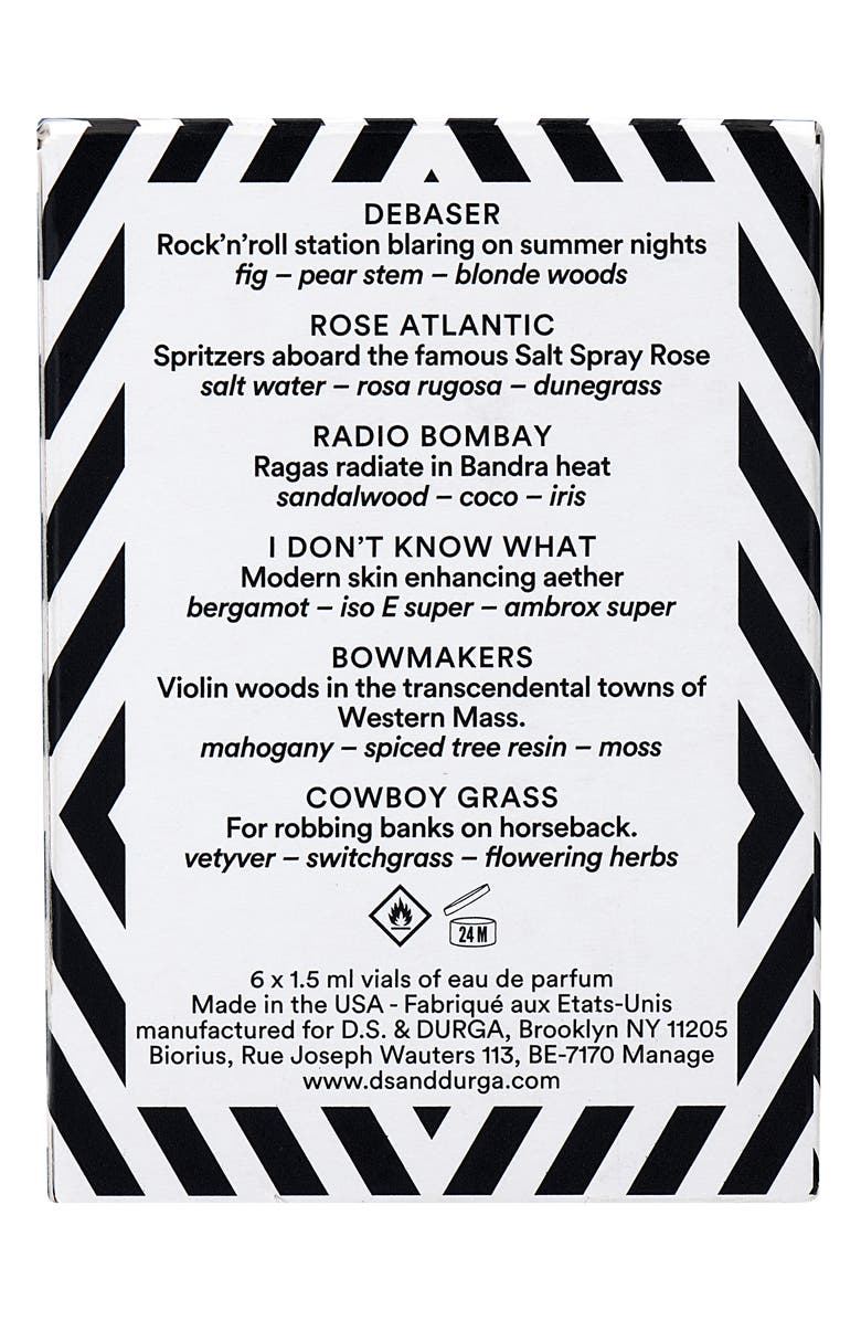 D.S. & Durga Greatest Hits Volume 1 6-Piece Perfume Discovery Set, Alternate, color,