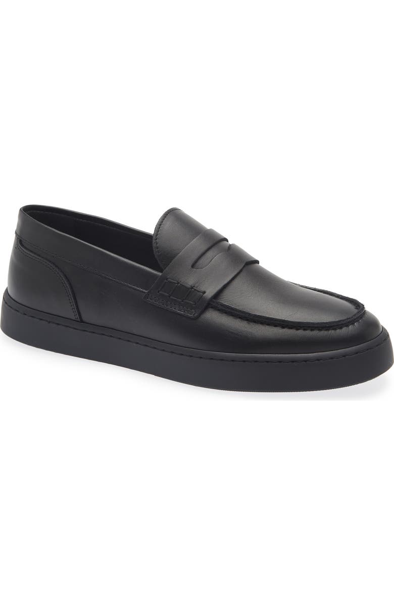 Bruno Magli Magnifico Slip-On Loafer, Main, color, Black/ Black