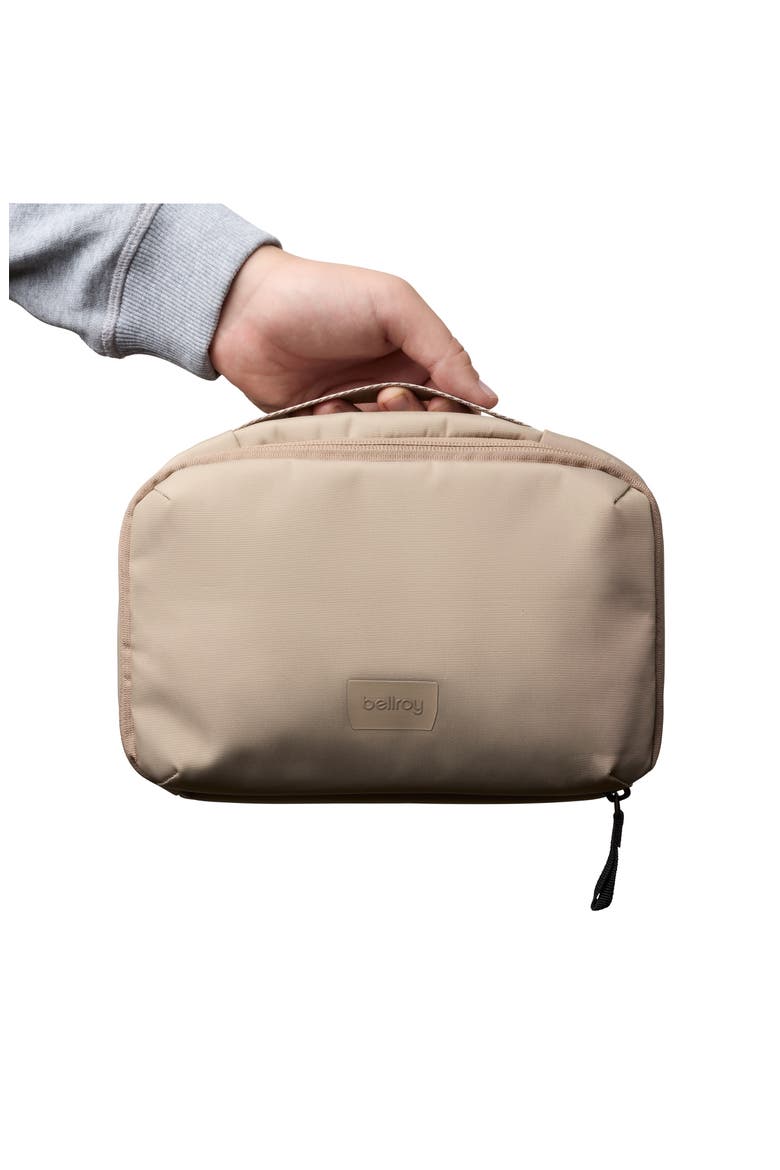 Hanging Water Resistant Toiletry Kit, Alternate, color, STONE