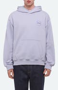 Helmut Lang Stamp Cotton French Terry Pullover Hoodie