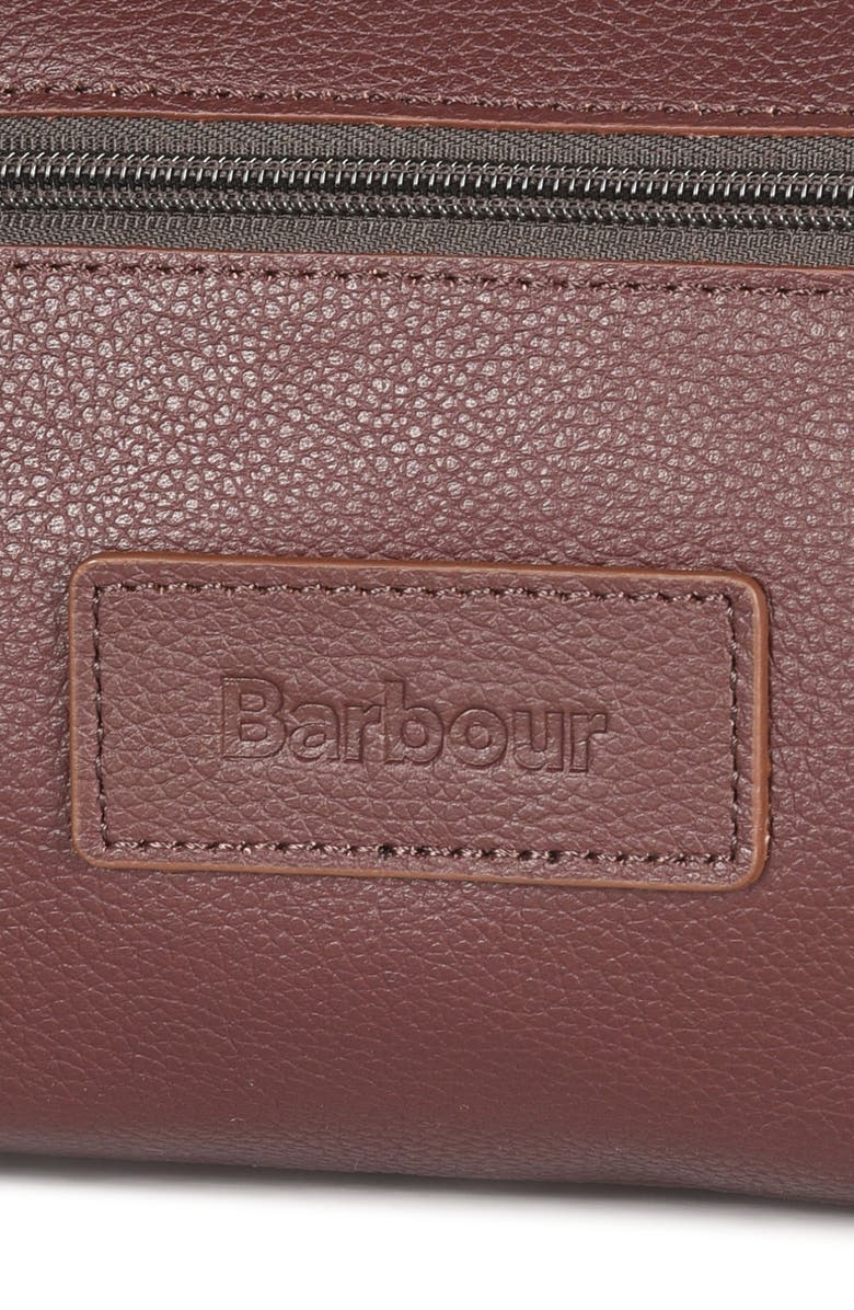 Barbour Leather Travel Kit, Alternate, color,