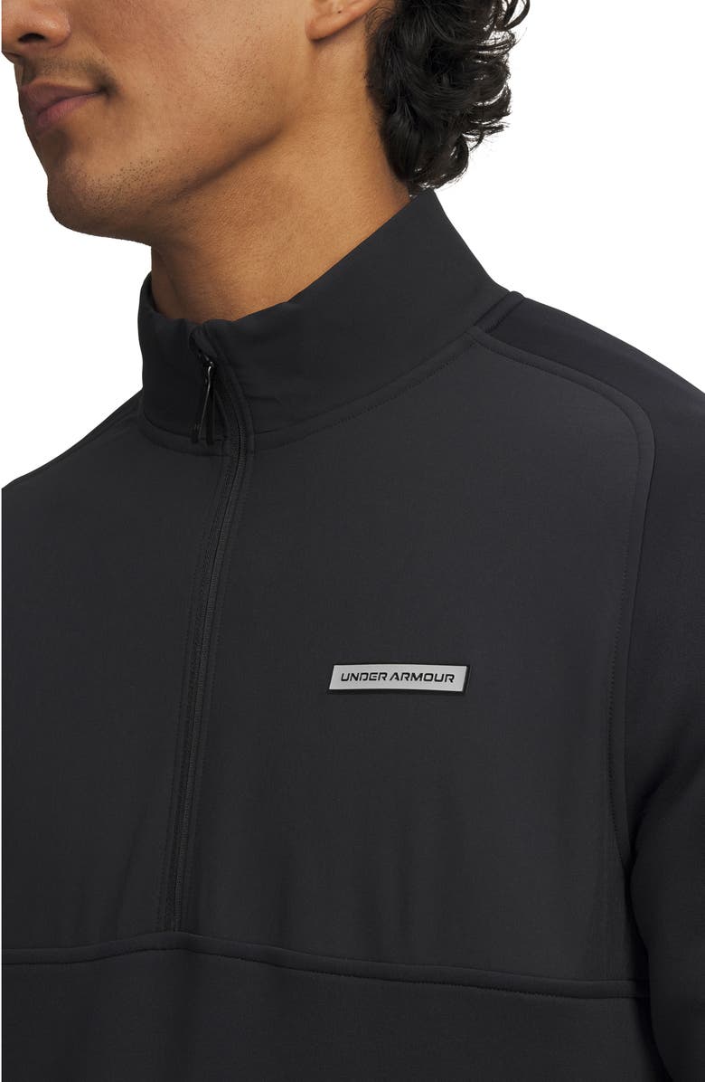 Under Armour Drive Pro Hybrid Half Zip Pullover, Alternate, color, 010 Black