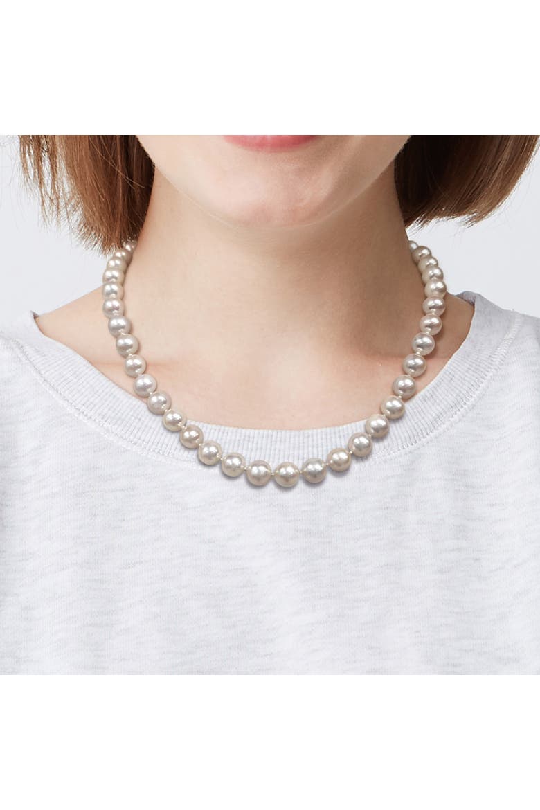 Cultured Freshwater Pearl Strand Necklace 14k, Alternate, color, Pearl