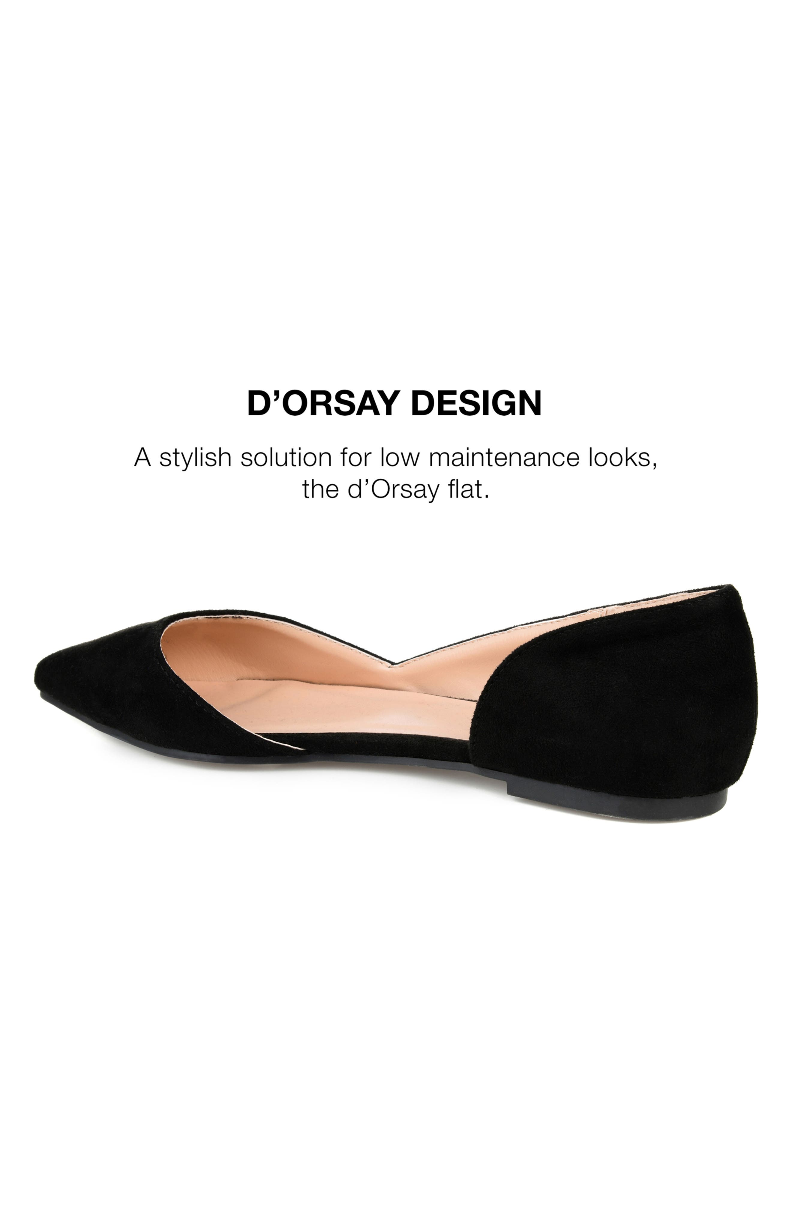 Journee Collection JOURNEE Ester d'Orsay Flat, Alternate, color, Black