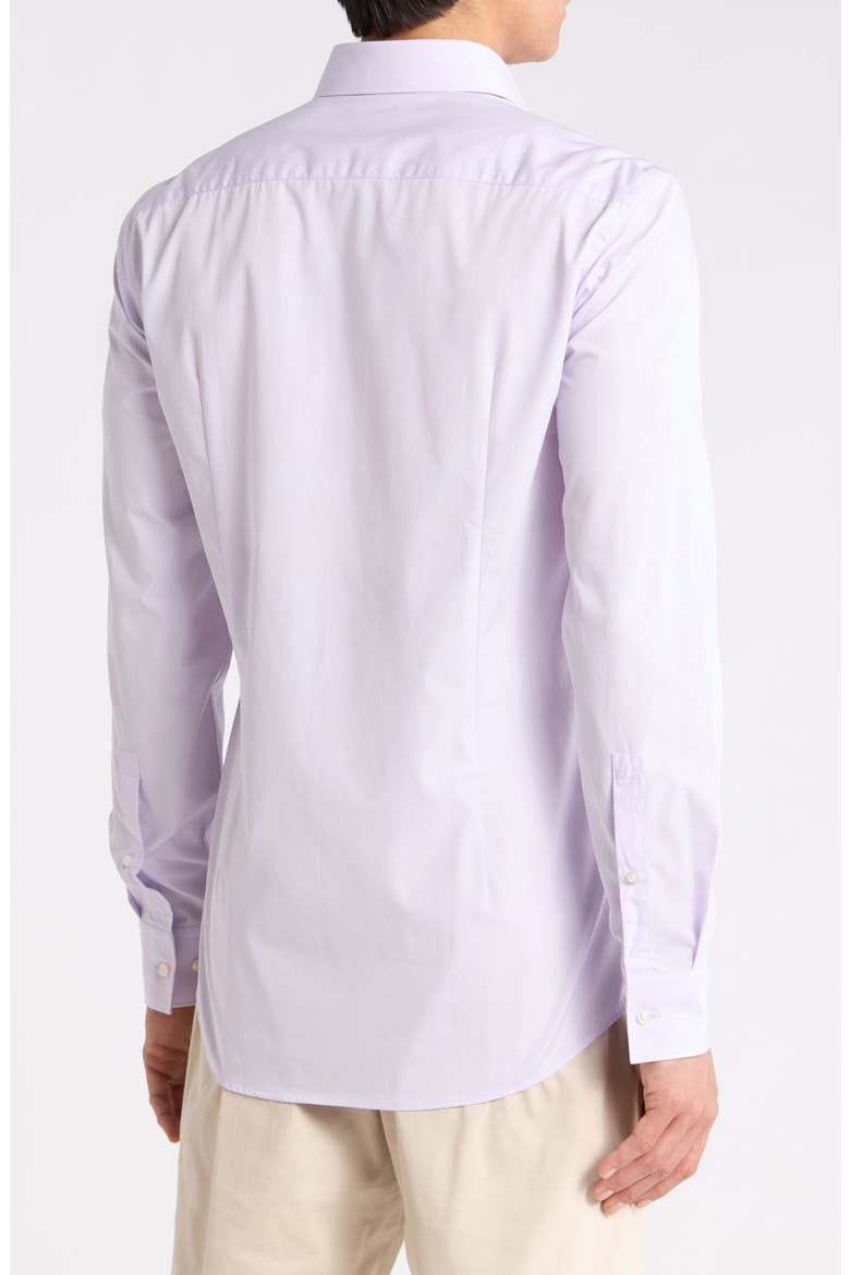 Kason Slim Fit Dress Shirt, Alternate, color, LIGHT/ PASTEL PURPLE