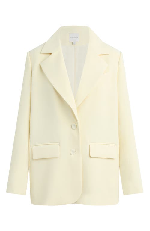 Shop Favorite Daughter The Favorite Oversize Blazer In Moonbeam