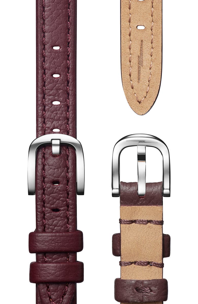 Shinola Birdy Gift Set Double Wrap Leather Strap Watch, 38mm, Alternate, color,