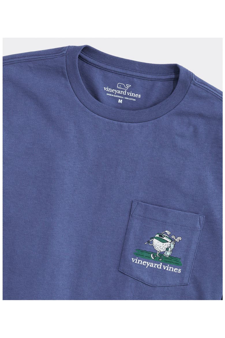 Drive Fast Putt Slow Graphic Long Sleeve T-Shirt, Alternate, color, MOONSHINE