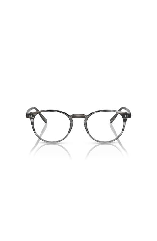 Oliver Peoples 45mm Phantos Optical Glasses In Gray