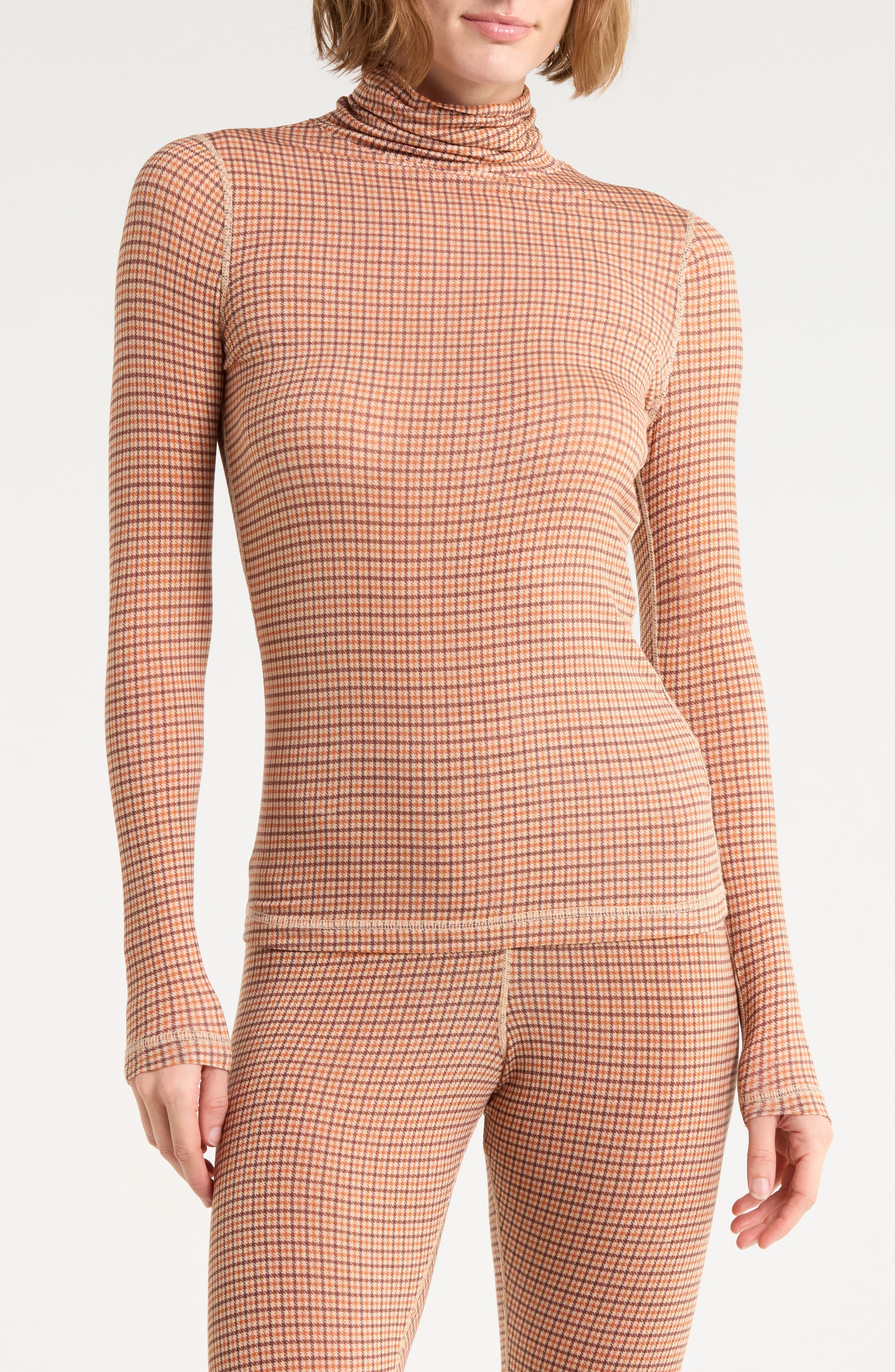 CHAMPAGNE RICH COFFEE PLAID