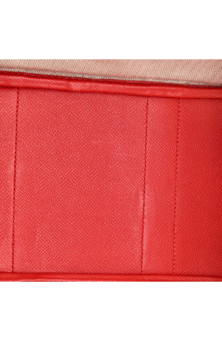 Pre-Owned Hermes Garden Party Tote Leather 30, Alternate, color, Rouge Pivoine