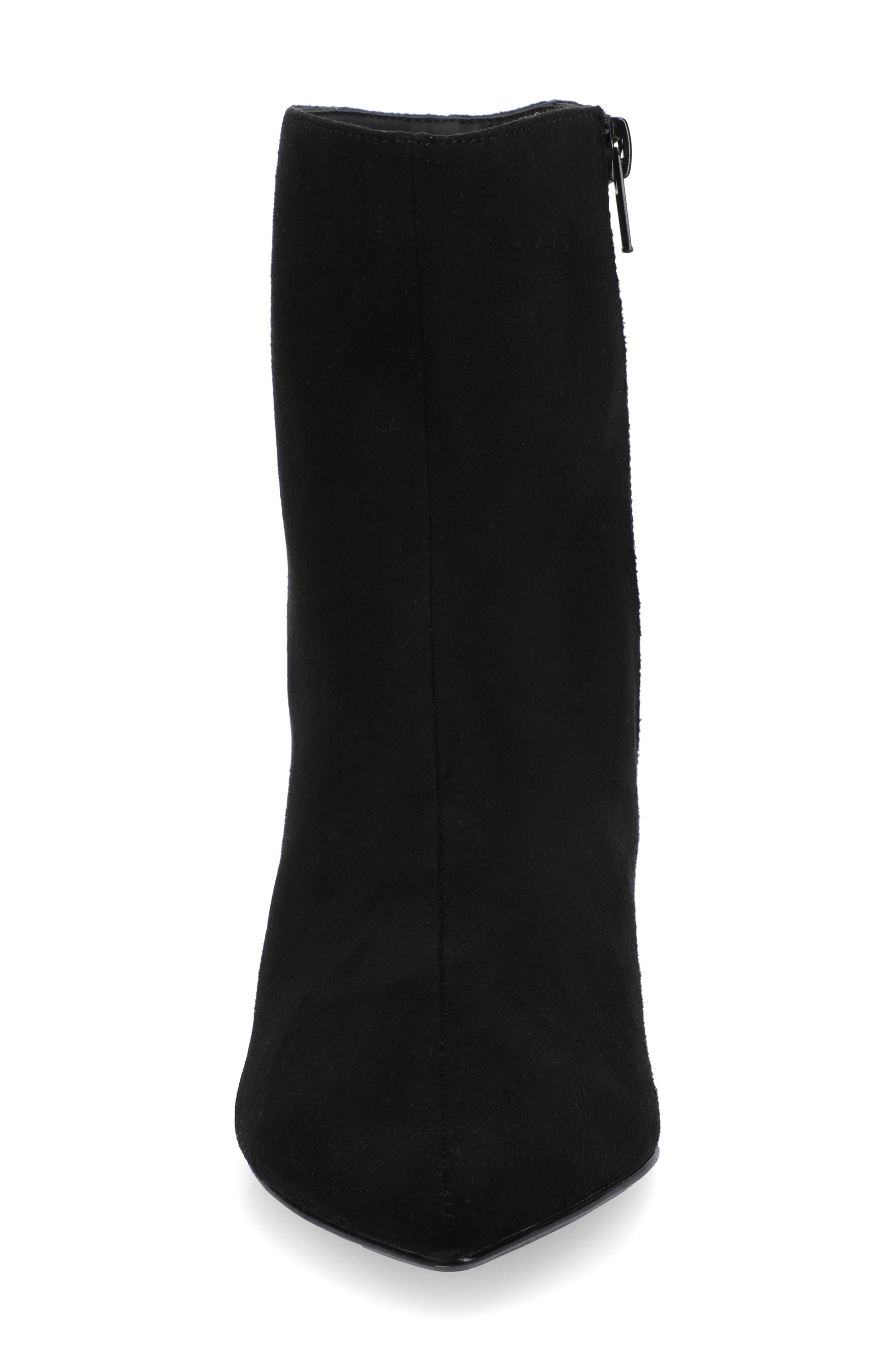 Journee Collection Arely Bootie, Alternate, color, Black Suede