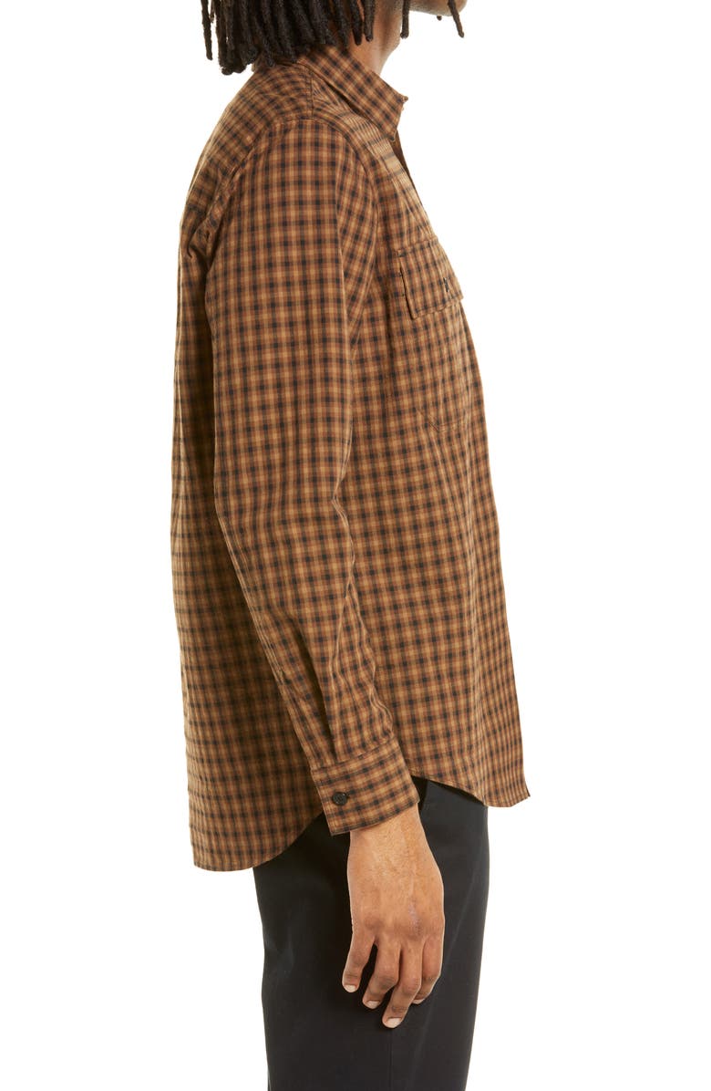 Wood Wood Avenir Flannel Check Shirt, Alternate, color, 