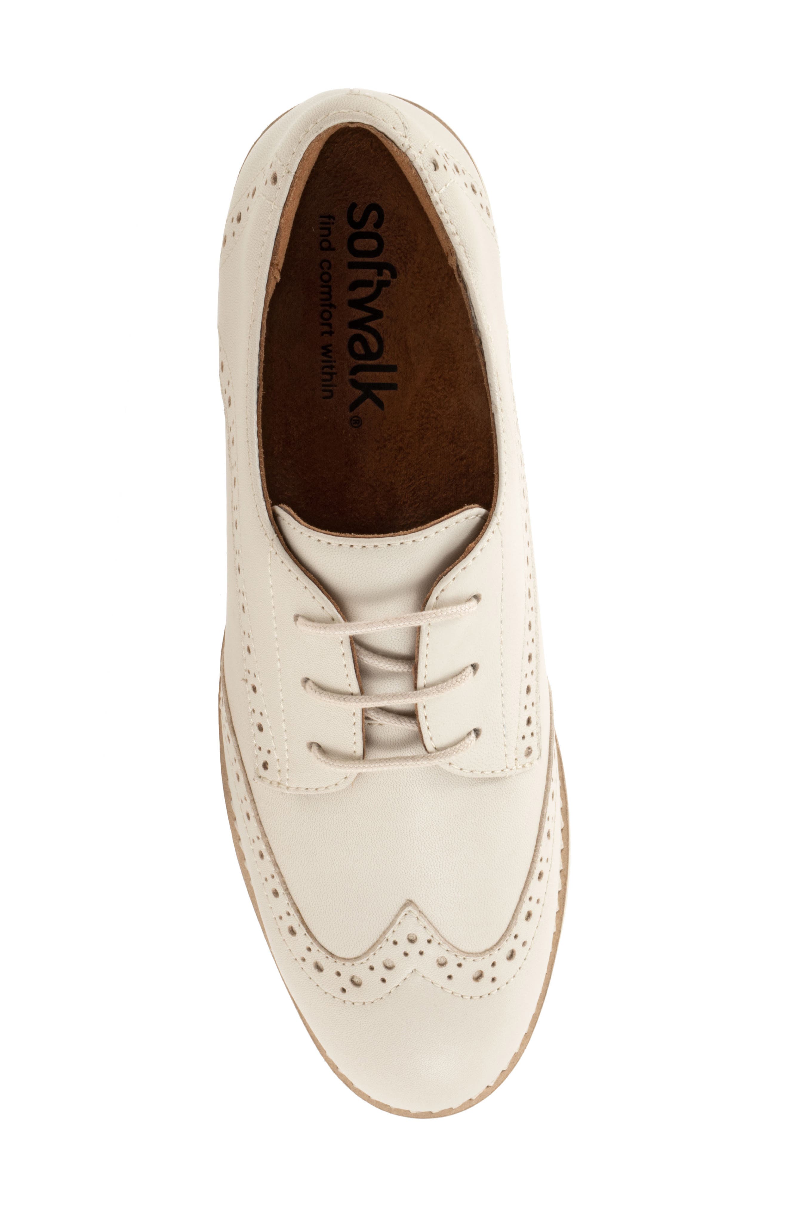 Willet Wingtip Derby, Alternate, color, IVORY