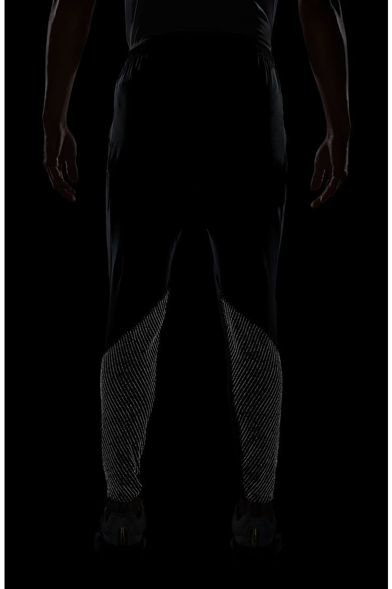 Dri-FIT Running Pants with Reflective Accents, Alternate, color, BLACK/ REFLECTIVE SILVER