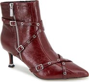 Kenneth Cole Umi Pointed Toe Moto Bootie