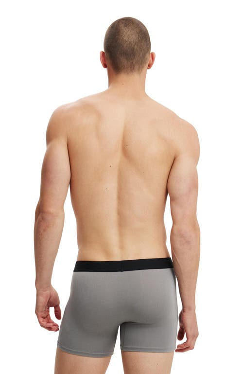 Cotton On Mens Sport Trunk In Gray