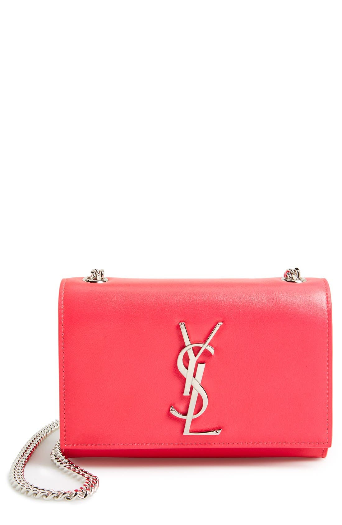Saint Laurent 'Cassandre - Mini' Crossbody Bag, Main, color, 