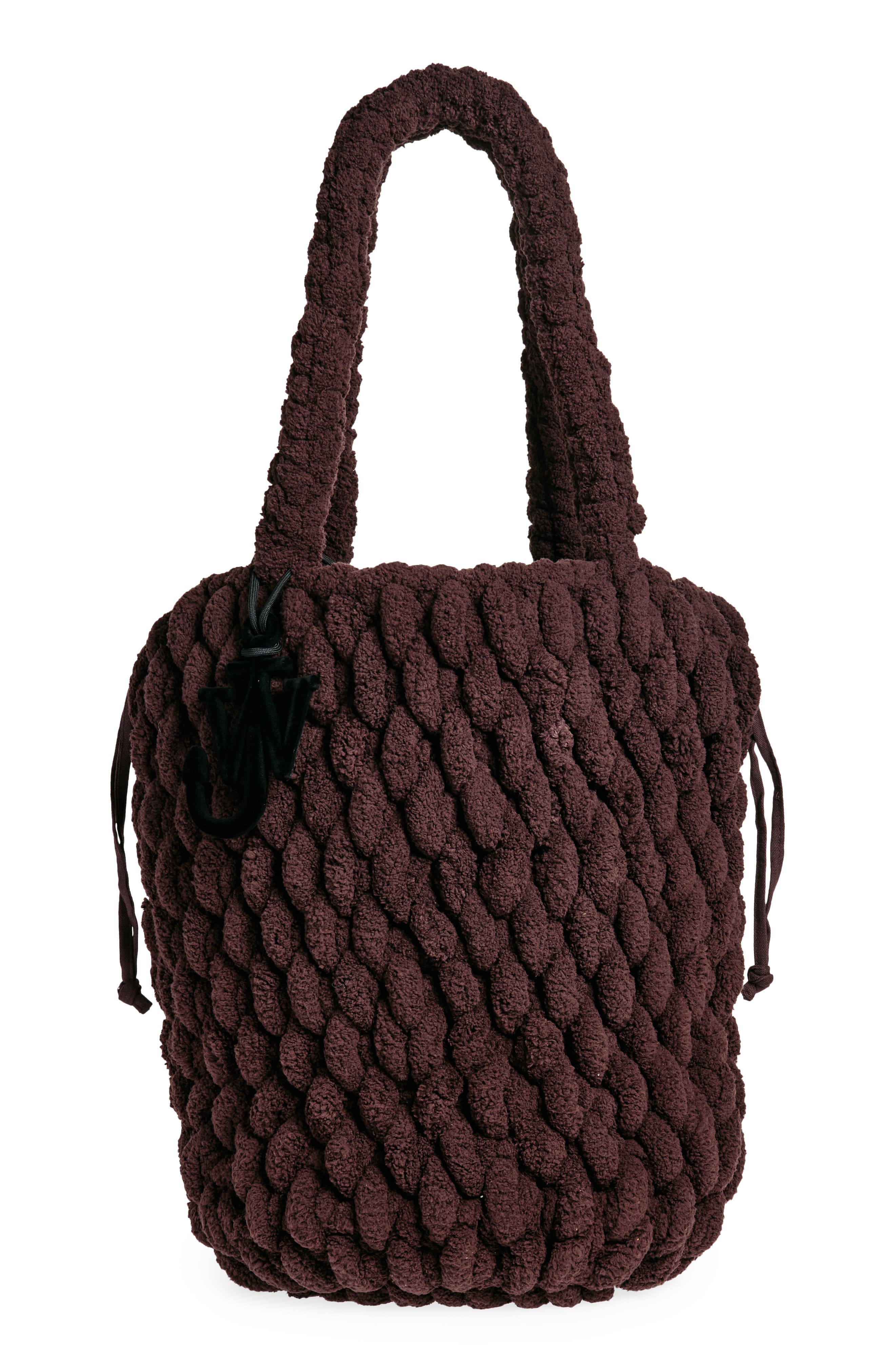 JW Anderson Large Chenille Blanket Tote, Main, color, 